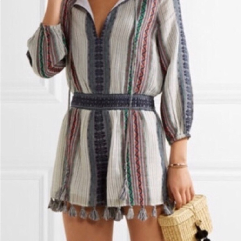 Alex + Olivia tassel dress